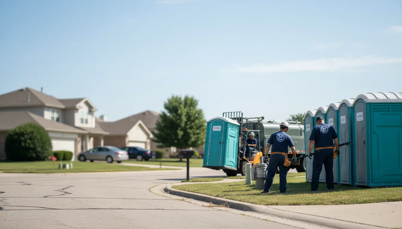 Porta Potty Rental in Hartsburg, IL near me